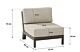 4 Seasons Outdoor Meteoro/Lifestyle Riviera hoek loungeset 5-delig