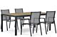 Lifestyle Fiora/Valence 180 cm dining tuinset 5-delig