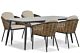 Lifestyle Nice/Vienna 180 cm dining tuinset 5-delig