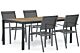 Lifestyle Sella/Valence 180 cm dining tuinset 5-delig