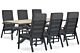 Lifestyle Marseille/Palermo 215 cm dining tuinset 7-delig