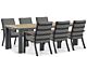 Osmen Midura/Veneto 230 cm dining tuinset 7-delig