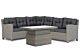 Garden Collections Seaton/Hamilton dining loungeset 4-delig (kleur tafel wijkt af van loungeset)