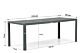 Lifestyle Stella/Venustas 210 cm dining tuinset 7-delig