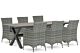 Domani Miami/Forest 240 cm dining tuinset 7-delig