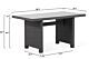 Garden Collections Houston lounge/dining tafel 130 x 70 cm