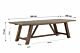 Garden Collections Madera/Lazio 260 cm dining tuinset 7-delig