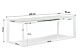 Lifestyle Alicante dining tuintafel uitschuifbaar 180/240 x 90 cm