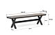 Garden Collections Milton/Forest 180 cm dining tuinset 4-delig