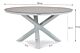 Santika Tendenza/Livorno 150 cm dining tuinset 7-delig