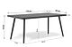 Lifestyle Nice/Valencia 170 cm dining tuinset 5-delig