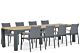 Lifestyle Brandon/Riviera 300 cm dining tuinset 9-delig