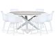 Lifestyle Salina/Livorno 150 cm dining tuinset 7-delig