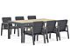 Lifestyle Marietta/Rosarno 214/273 cm dining tuinset 7-delig