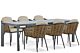 Lifestyle Nice/Alicante 180/240 cm dining tuinset 5-delig