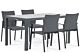 Lifestyle Rome/Venustas 150 cm dining tuinset 5-delig