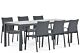 Lifestyle Rome/Venustas 210 cm dining tuinset 7-delig