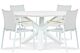 Lifestyle Brandon/Orino 130 cm dining tuinset 5-delig