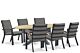 Osmen Midura/Diogo 240 cm dining tuinset 7-delig