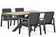 Lifestyle Marietta/Palermo 181 cm dining tuinset 5-delig