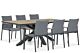 Lifestyle Brandon/Palermo 215 cm dining tuinset 7-delig