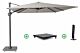 Platinum Challenger zweefparasol 3.5x3.5m T1 premium (incl. voet en hoes)