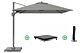 Platinum Voyager zweefparasol 2.7 x 2.7m T2 (incl. voet en hoes)