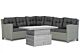 Garden Collections Seaton/Hamilton dining loungeset 4-delig (kleur tafel wijkt af van loungeset)