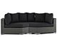 Garden Collections Toronto daybed 2-delig