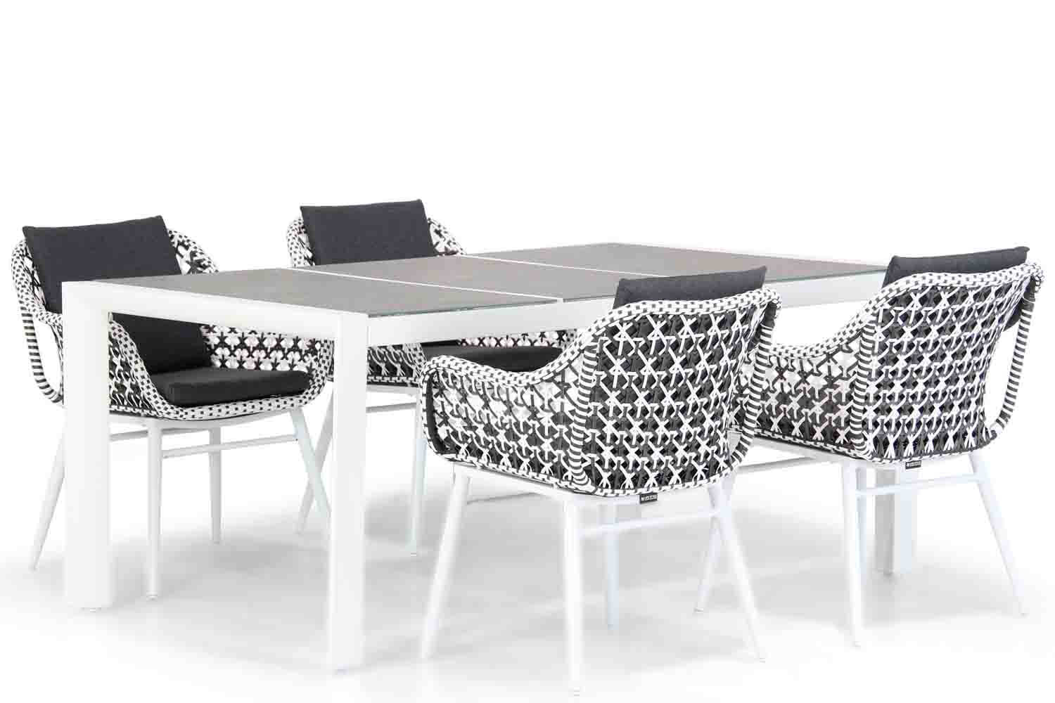 Lifestyle Dolphin/Ravenna 180 cm dining tuinset 5-delig