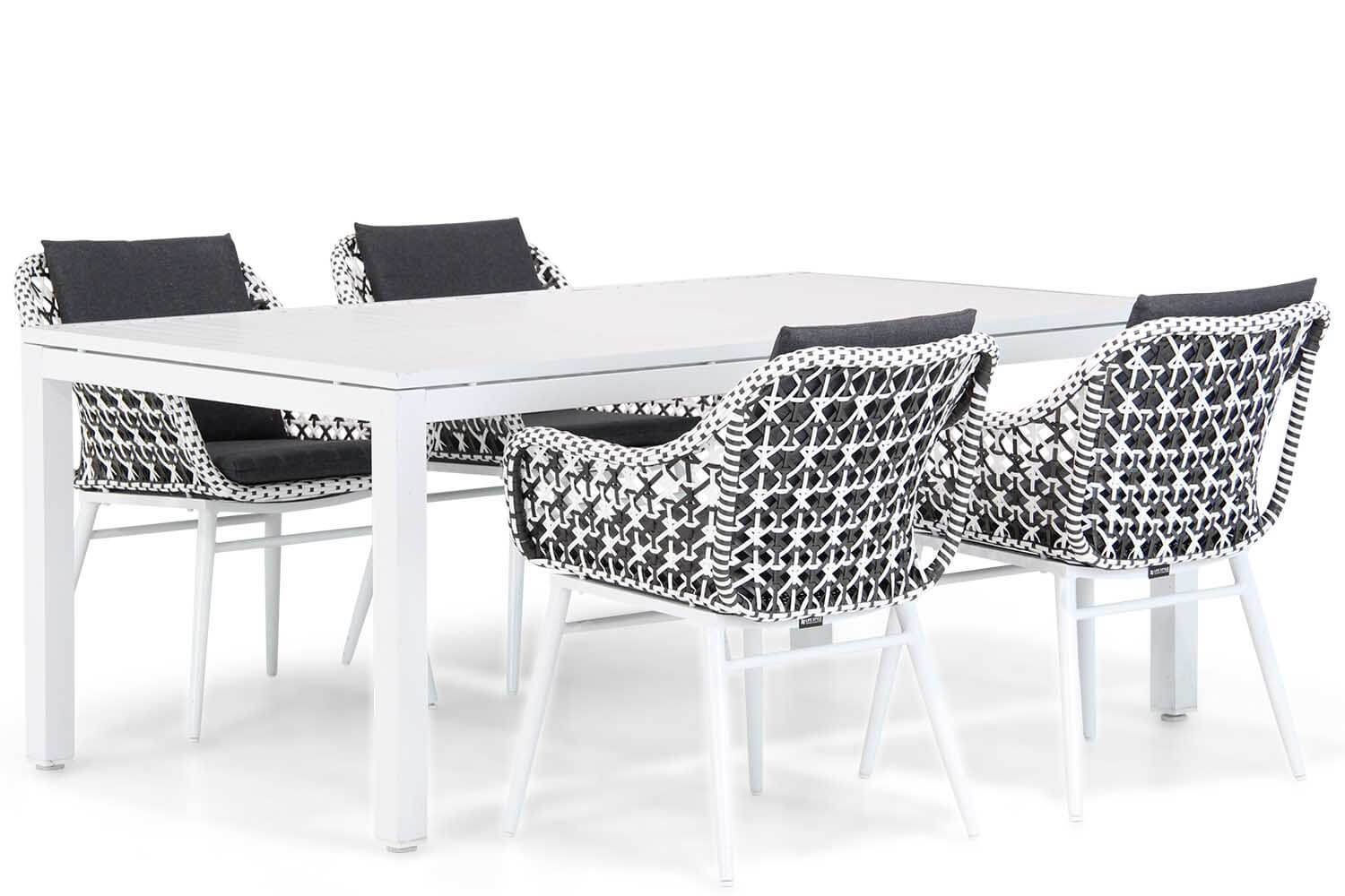 Lifestyle Dolphin/Concept 180 cm dining tuinset 5-delig