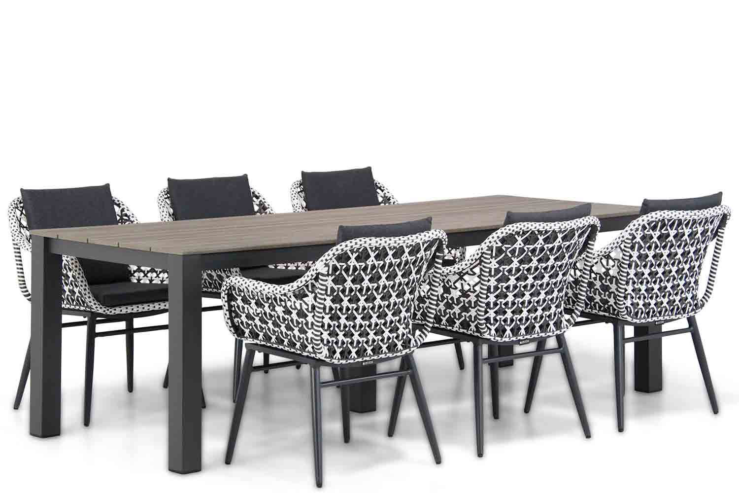 Lifestyle Dolphin/Valley 240 cm dining tuinset 7-delig