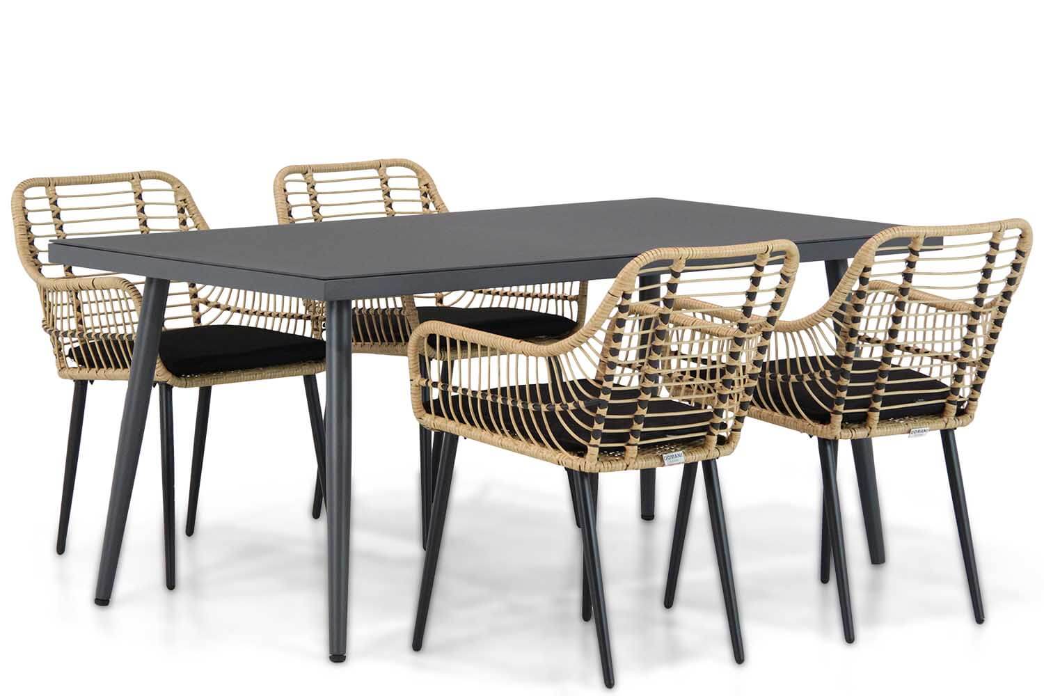 Domani Certo/Valencia 170 cm dining tuinset 5-delig