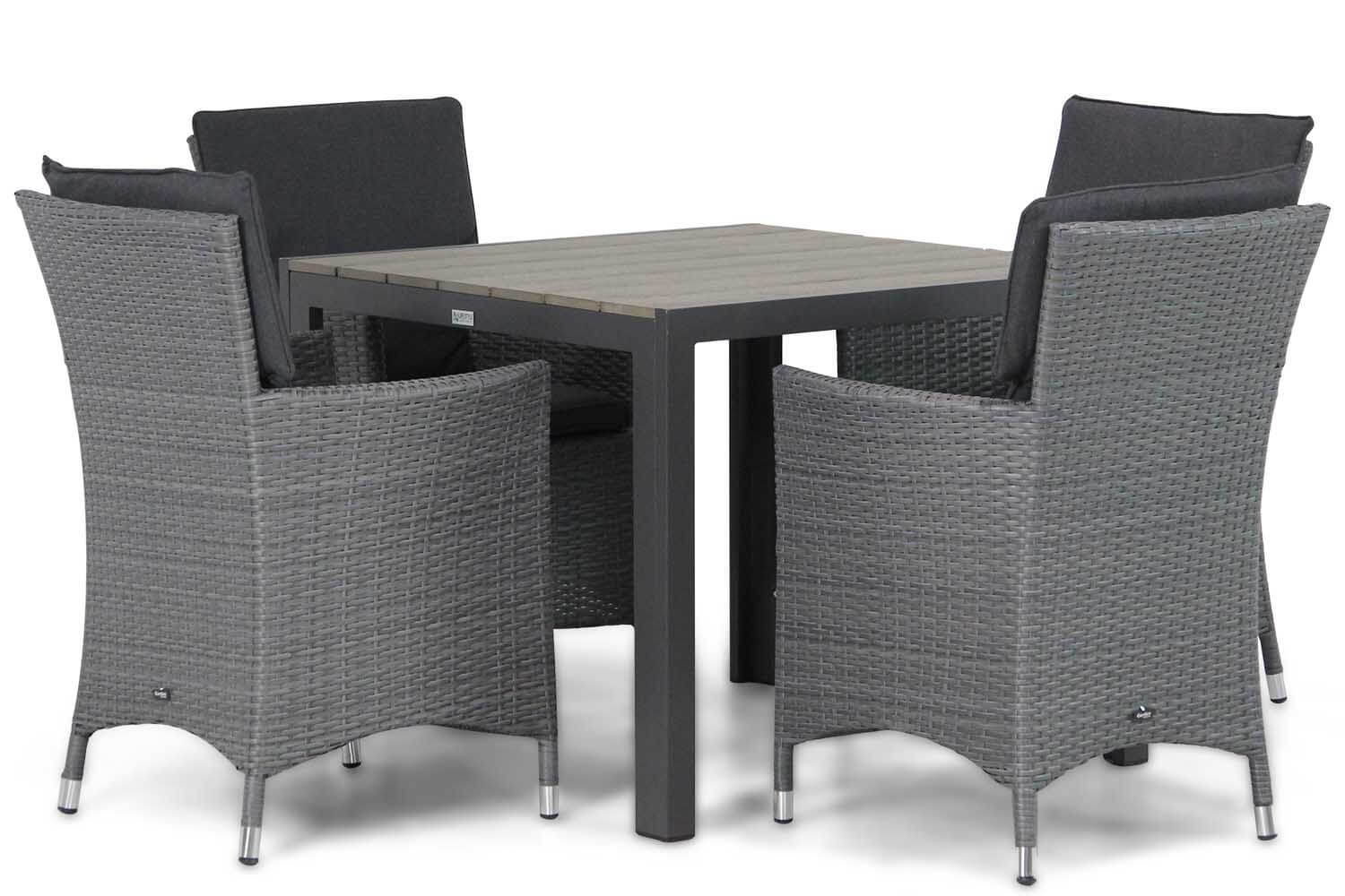 Garden Collections Orlando/Young 92 cm dining tuinset 5-delig