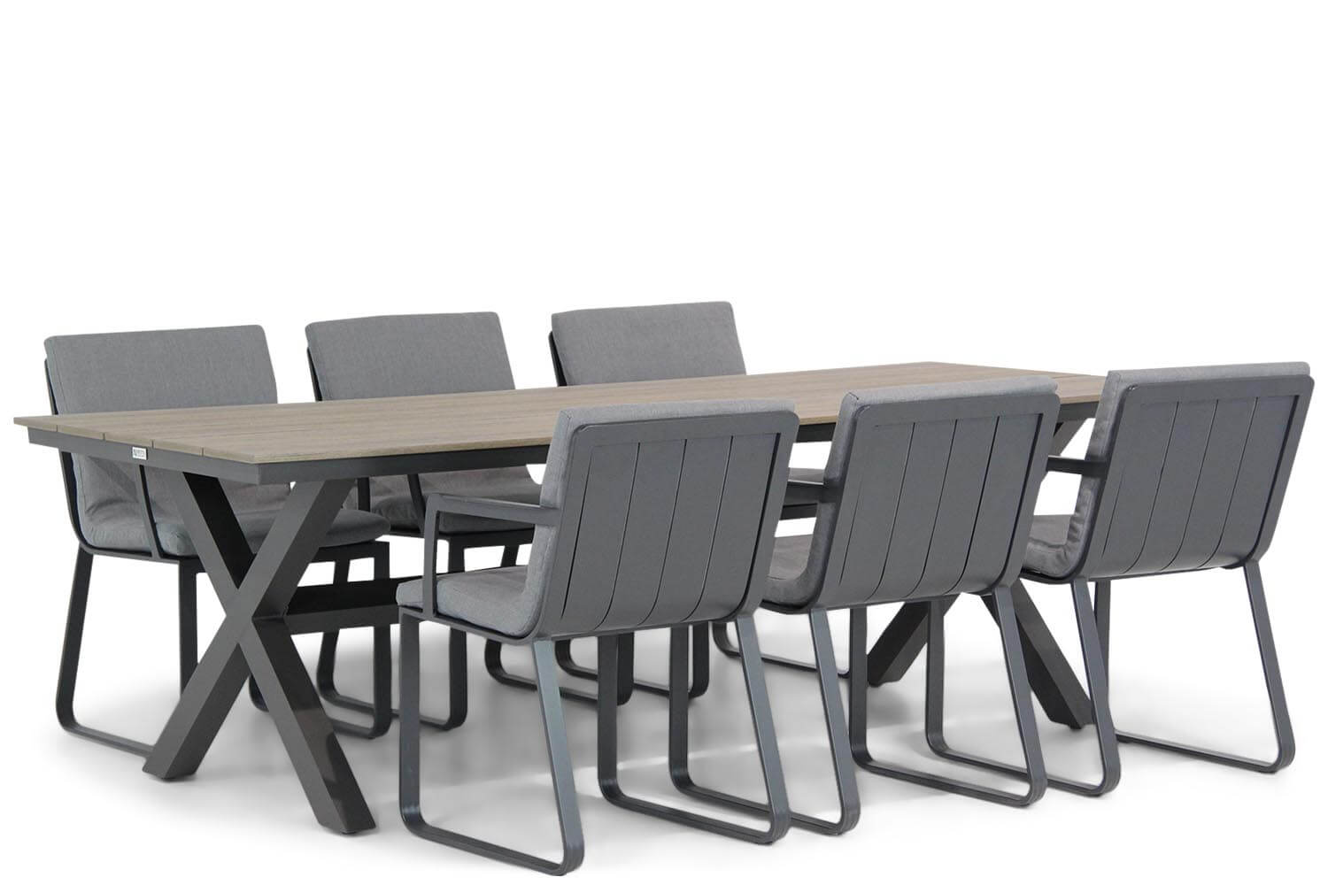 Lifestyle Estancia/Forest 240 cm dining tuinset 7-delig