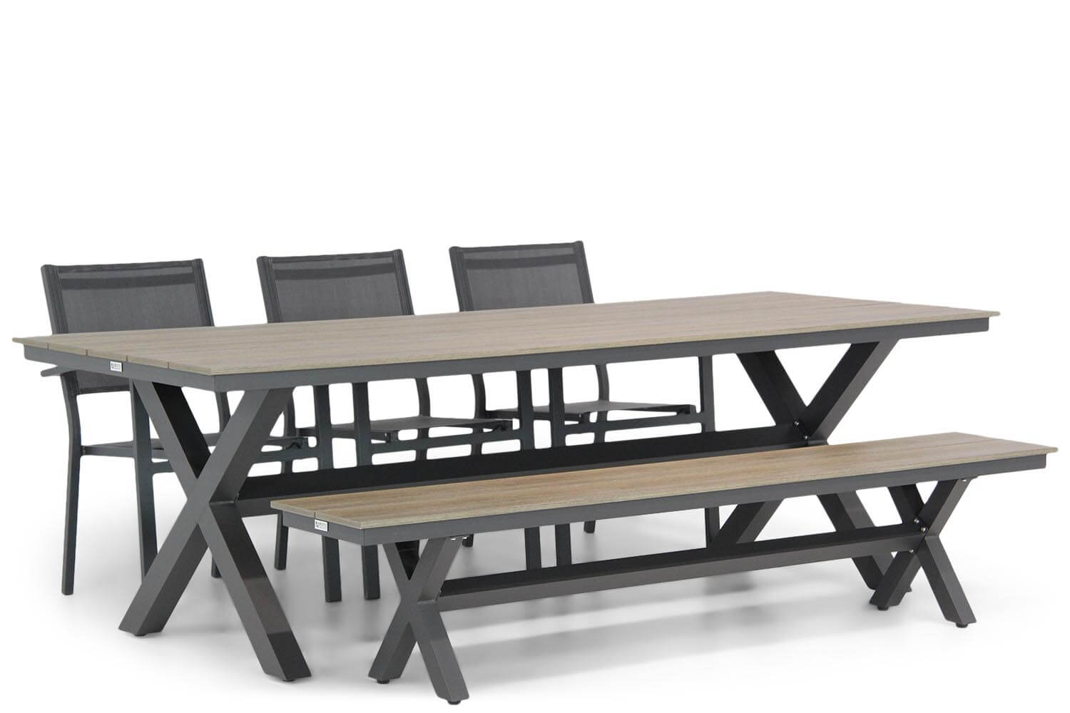 Lifestyle Amarilla/Forest 240 cm dining tuinset 5-delig