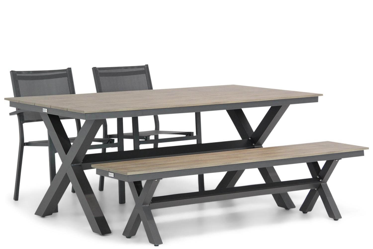 Lifestyle Amarilla/Forest 180 cm dining tuinset 4-delig