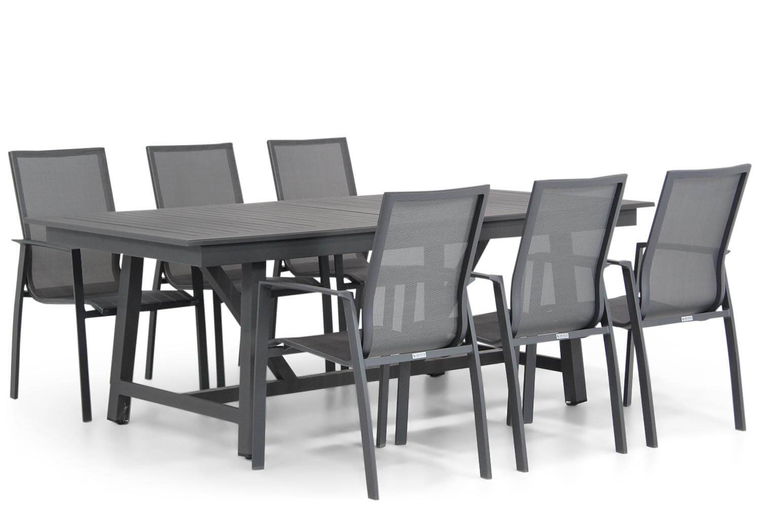 Lifestyle Ultimate/General 217/277 cm dining tuinset 7-delig