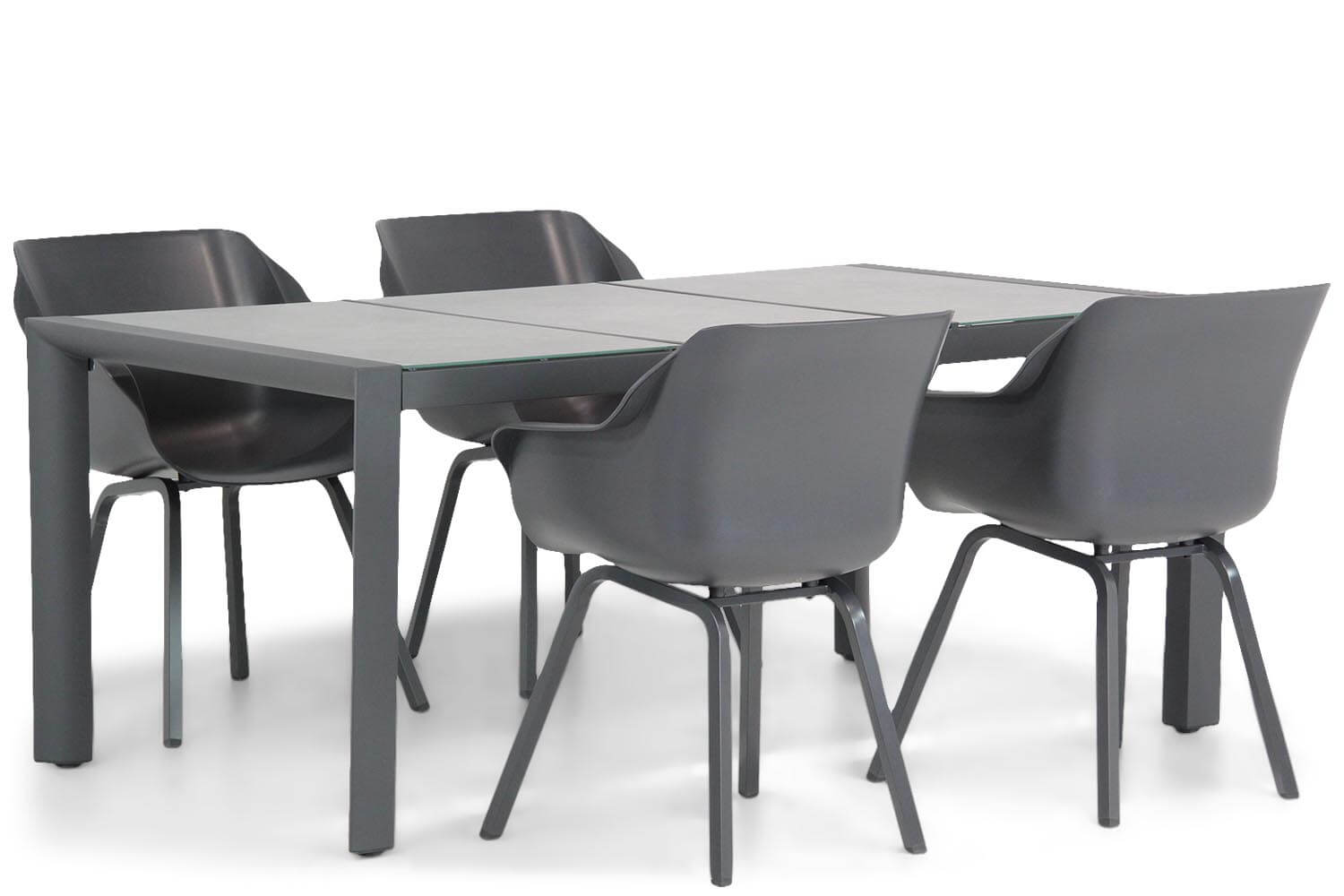 Hartman Sophie element/Lido 180 cm dining tuinset 5-delig