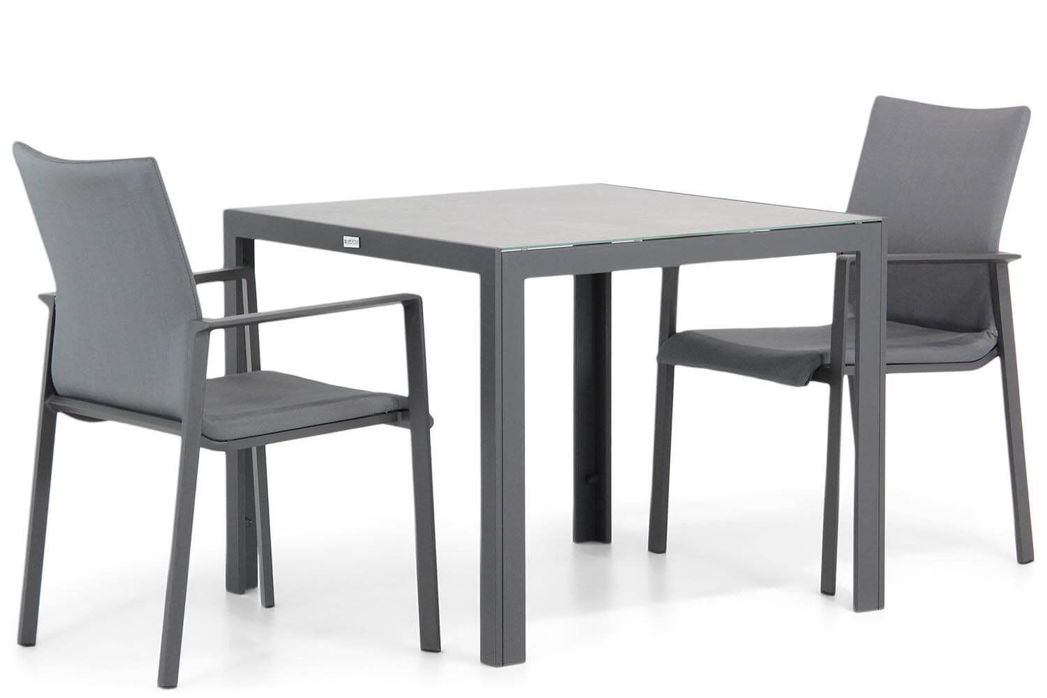 Lifestyle Rome/Varano 90 cm dining tuinset 3-delig