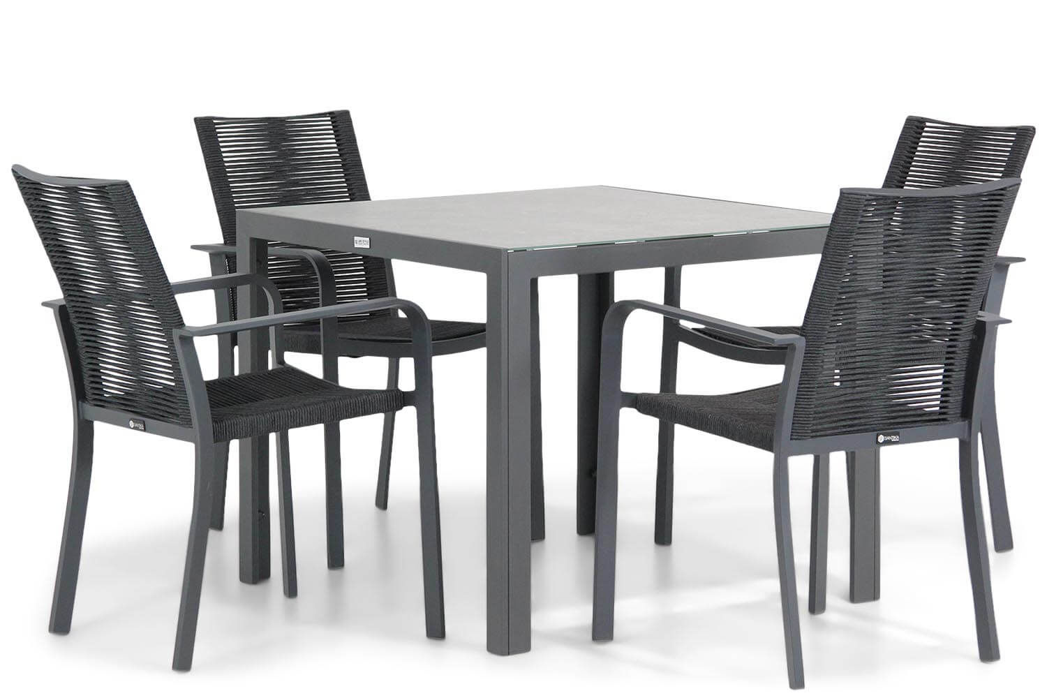 Santika Annisa/Varano 90 cm dining tuinset 5-delig