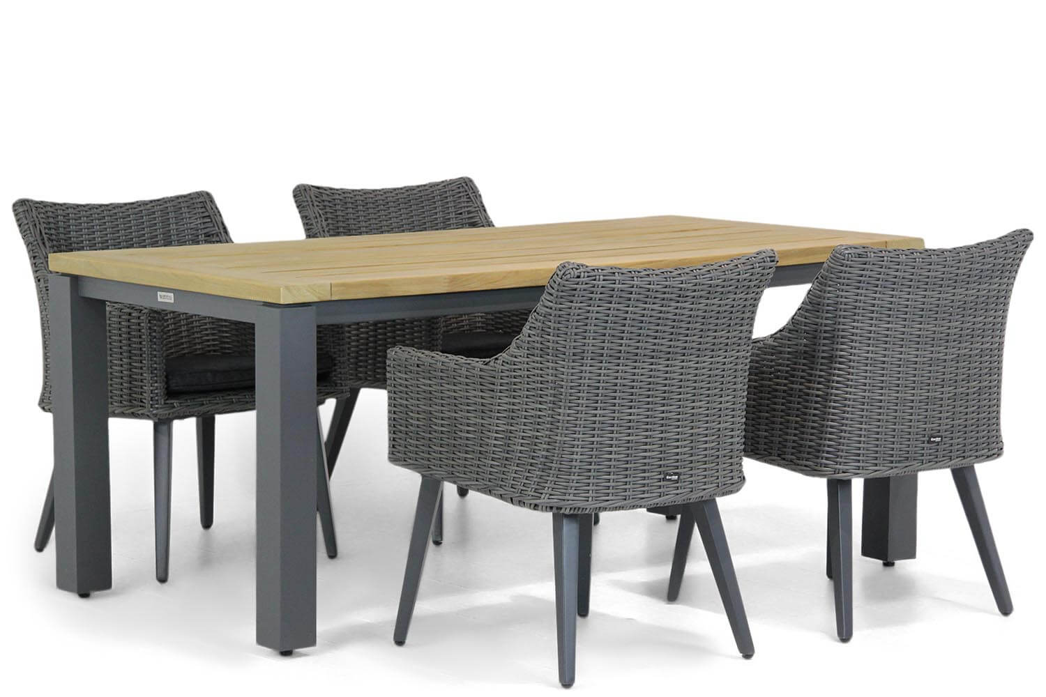 Garden Collections Milton/Veneto 180 cm dining tuinset 5-delig