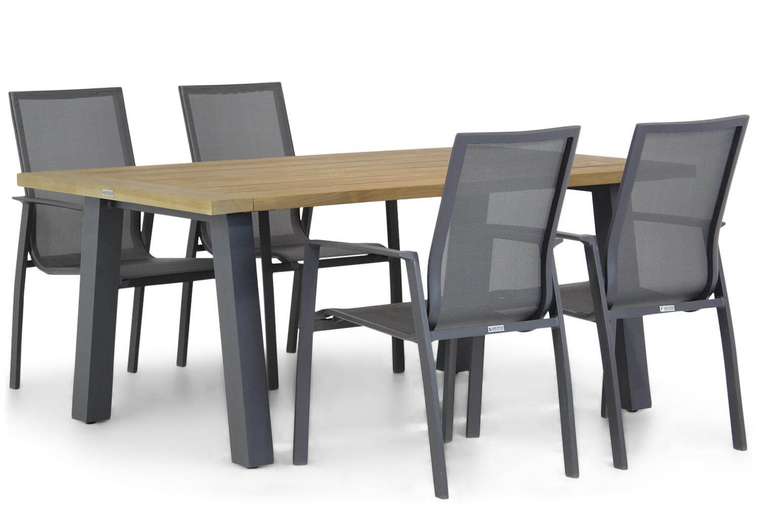 Lifestyle Ultimate/Glasgow 180 cm dining tuinset 5-delig