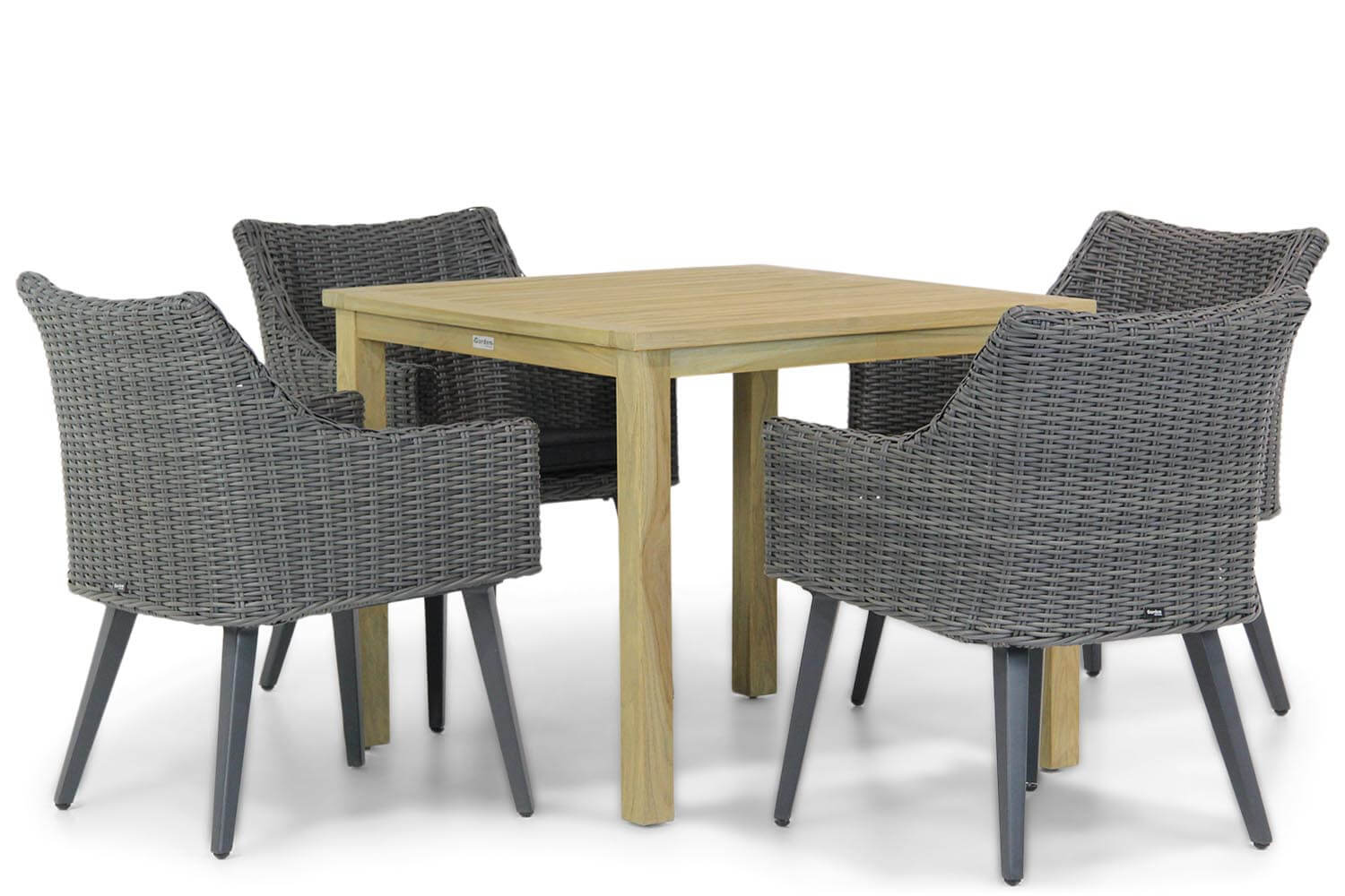 Garden Collections Milton/Weston 90 cm dining tuinset 5-delig