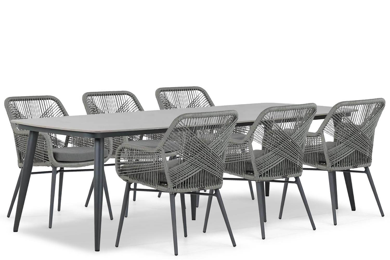 Lifestyle Advance/Vienna 240 cm dining tuinset 7-delig