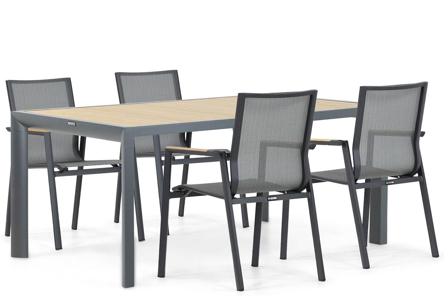 Lifestyle Fiora/Borello 180 cm dining tuinset 5-delig