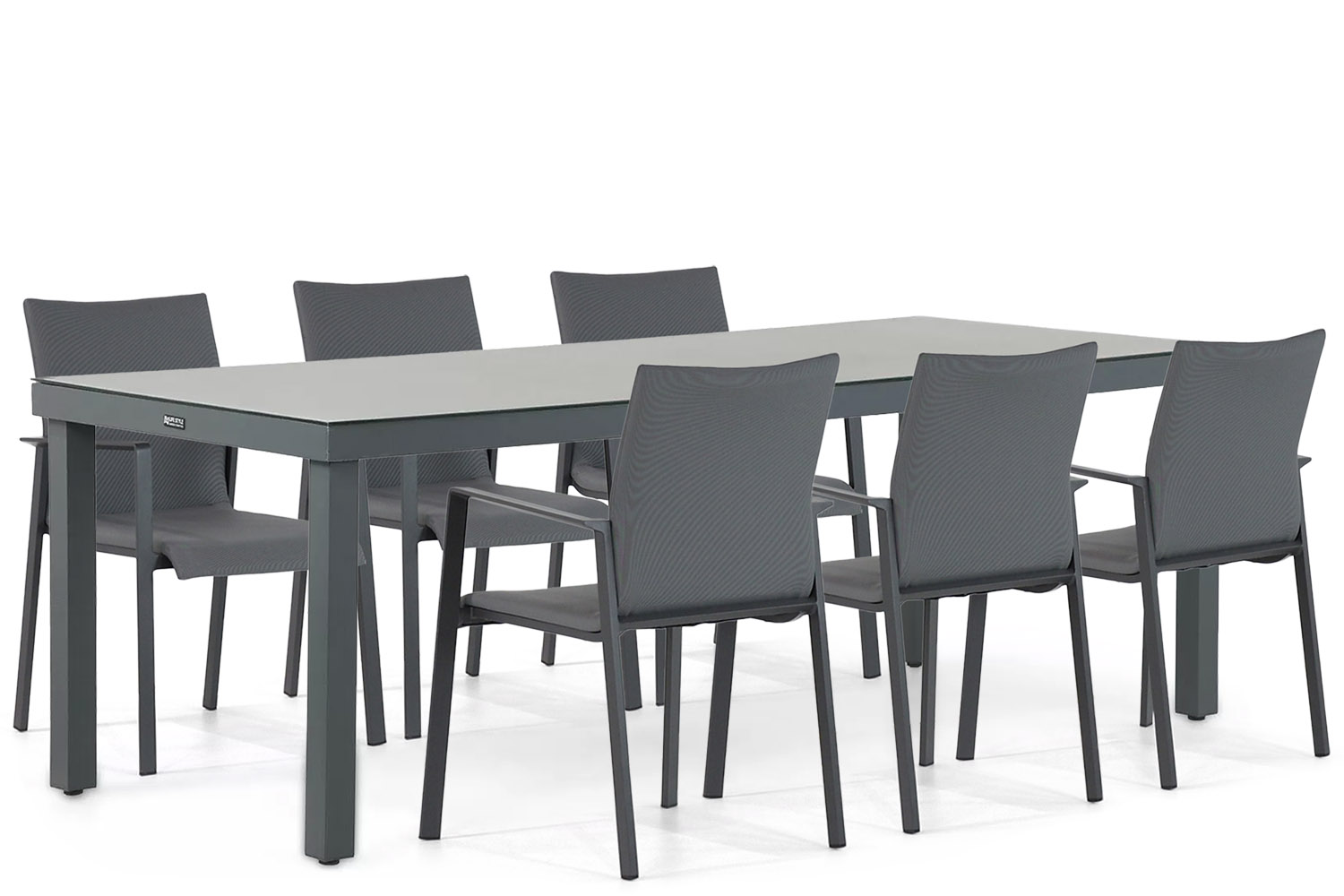 Lifestyle Rome/Porto 220 cm dining tuinset 7-delig