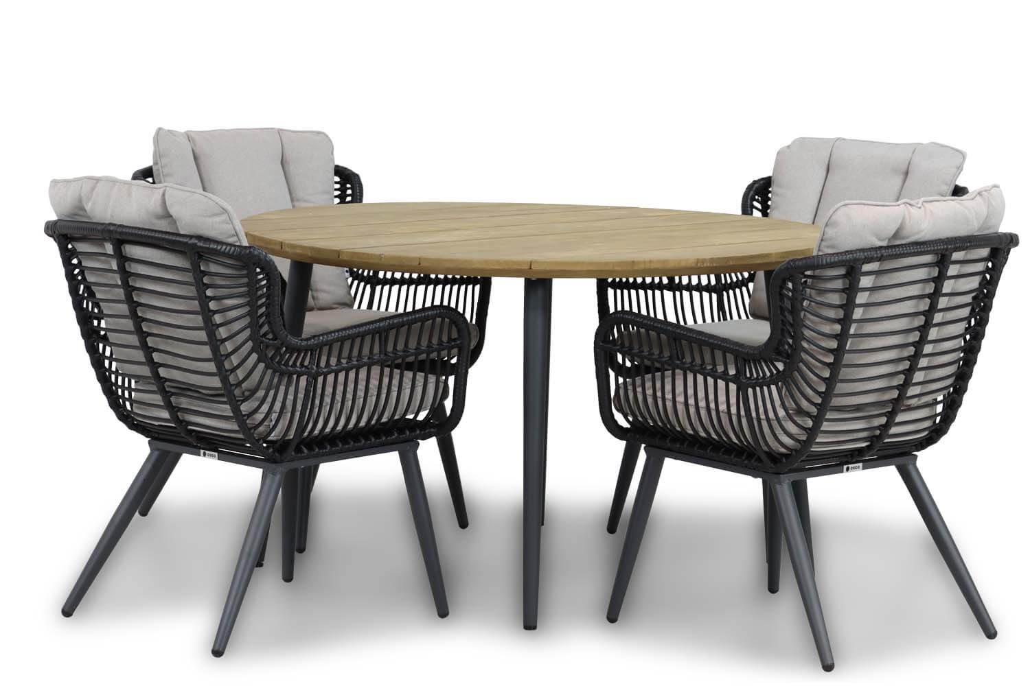 Coco Azzano/Montana 130 cm dining tuinset 5-delig