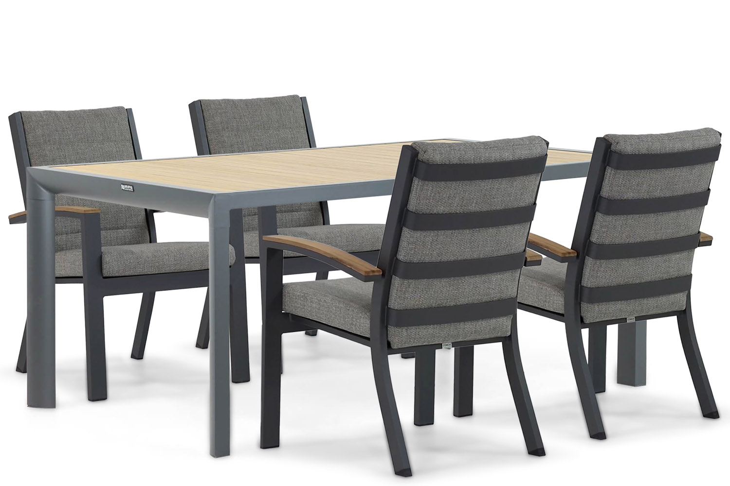 Osmen Midura/Borello 180 cm dining tuinset 5-delig