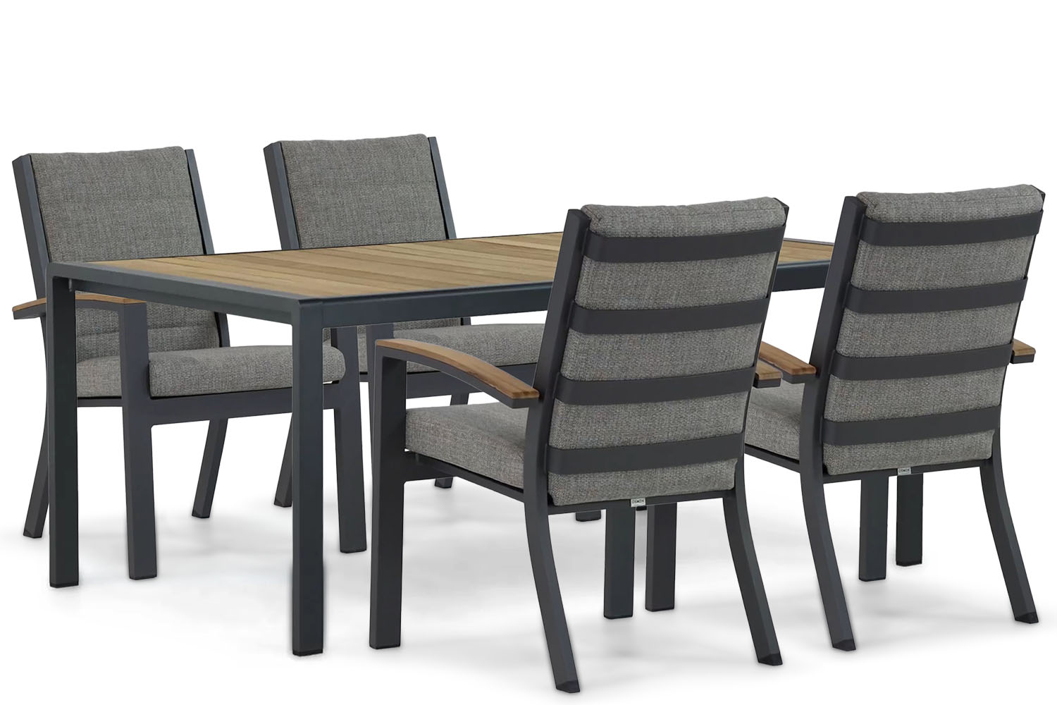 Osmen Midura/Valence 180 cm dining tuinset 5-delig